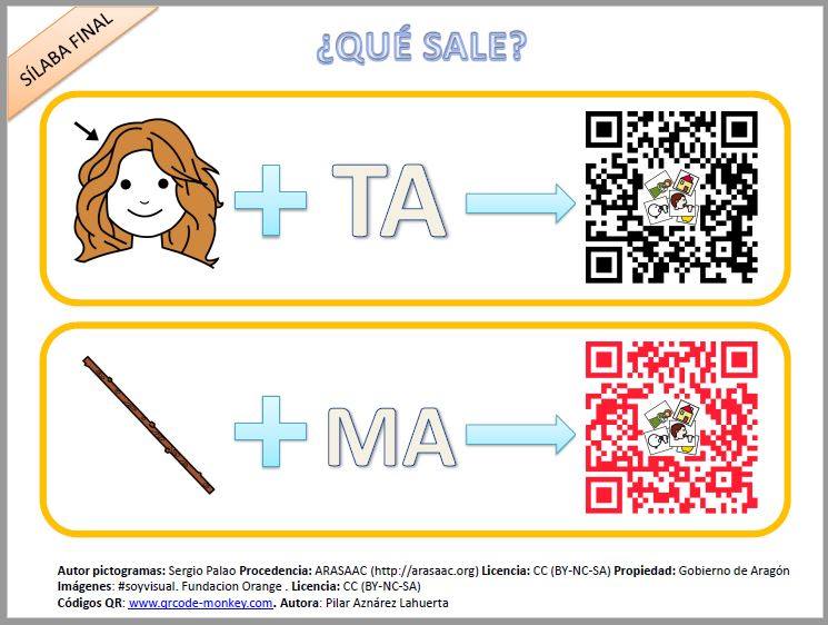 Trabajamos la conciencia fonológica con códigos QR